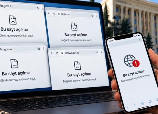 В Азербайджане зафиксированы сбои в работе официальных сайтов госорганов