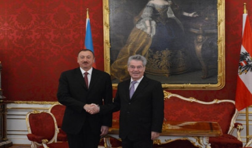 İlham Əliyev Avstriya Prezidenti ilə görüşüb İlham Əliyev Avstriya Prezidenti ilə görüşüb