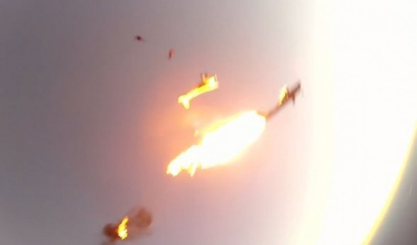 Столкновение самолетов в небе- ВИДЕО Столкновение самолетов в небе- ВИДЕО