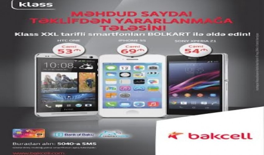 ”Bank of Baku”, “Bakcell” və “Caspian Mobile”-dan ilk birgə kampaniya