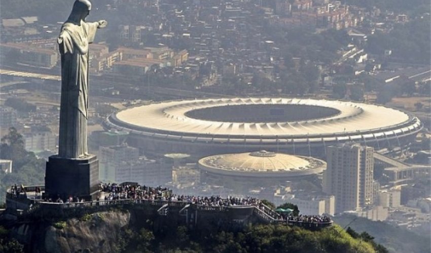 "Marakana" stadionu sular altında qaldı "Marakana" stadionu sular altında qaldı