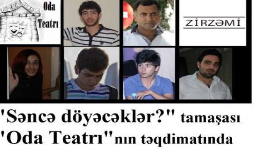 "Oda" teatrı yeni tamaşa hazırlayıb "Oda" teatrı yeni tamaşa hazırlayıb