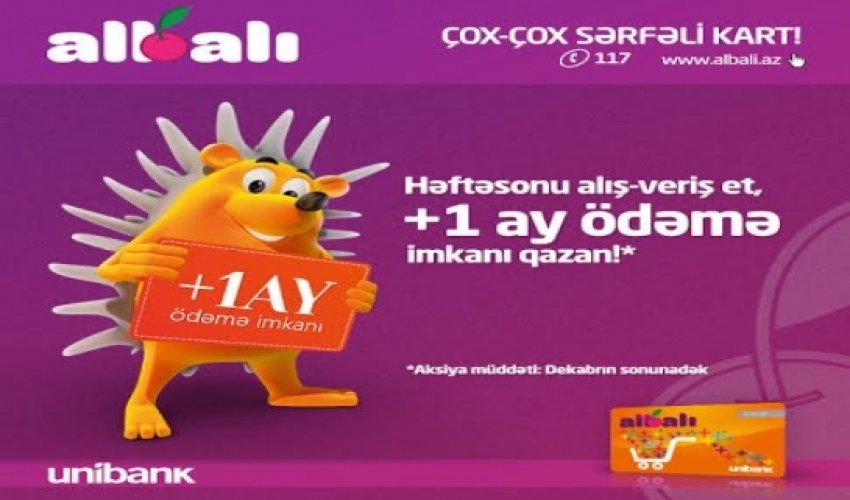 ALBALI-dan həftəsonu gözəl hədiyyə ALBALI-dan həftəsonu gözəl hədiyyə
