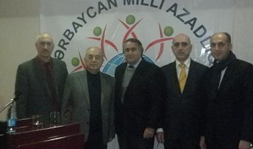 Urmiya gölünün qurudulması ilə bağlı tədbir - FOTO Urmiya gölünün qurudulması ilə bağlı tədbir - FOTO