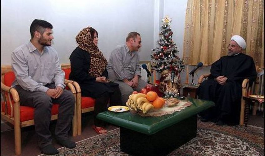 İran prezidenti Yeni ili qeyd edir FOTOLAR