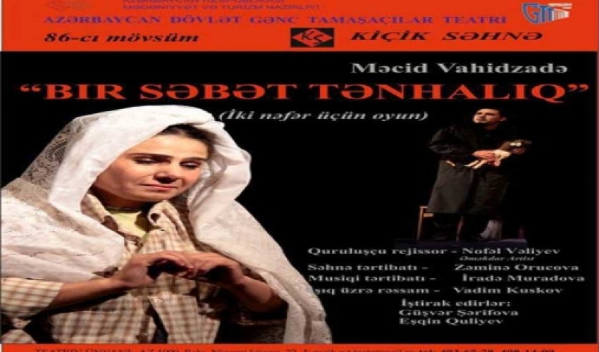Gənc Tamaşaçılar Teatrında yeni tamaşa