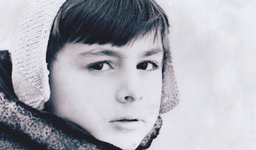 Saakaşvilinin uşaqlıq FOTOLARI