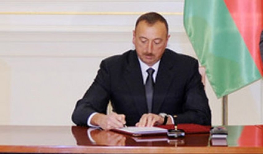 Prezident İlham Əliyev sərəncam imzaladı
