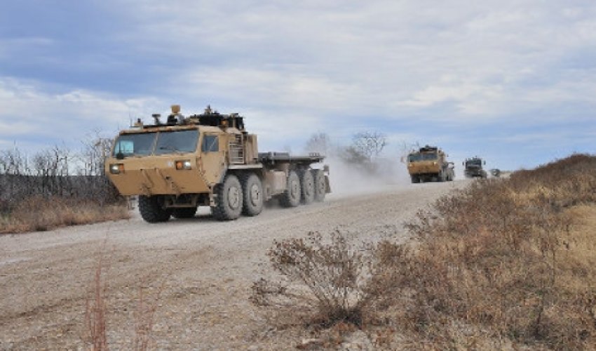 Американские военные испытали автоколонну без водителей