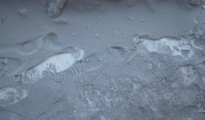 Черный снег в Омске Черный снег в Омске