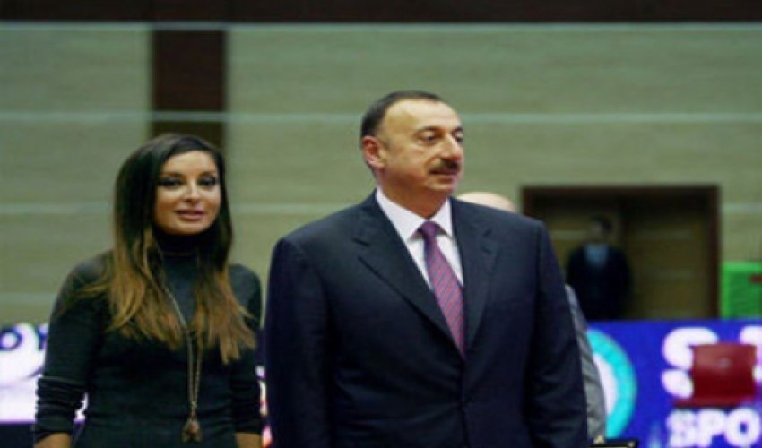 İlham Əliyev və xanımı Milli Gimnastika Arenasında İlham Əliyev və xanımı Milli Gimnastika Arenasında