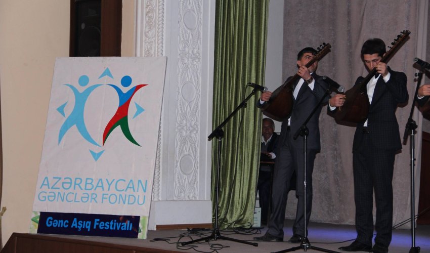 Sumqayıtda gənc aşıq festivalı keçirildi - FOTOLAR