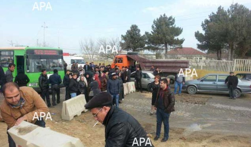 Kürdəxanı-Zabrat yolu açıldı Kürdəxanı-Zabrat yolu açıldı