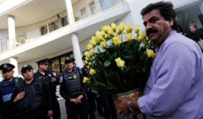 Prezidentlər Markesin vida mərasimində - VİDEO