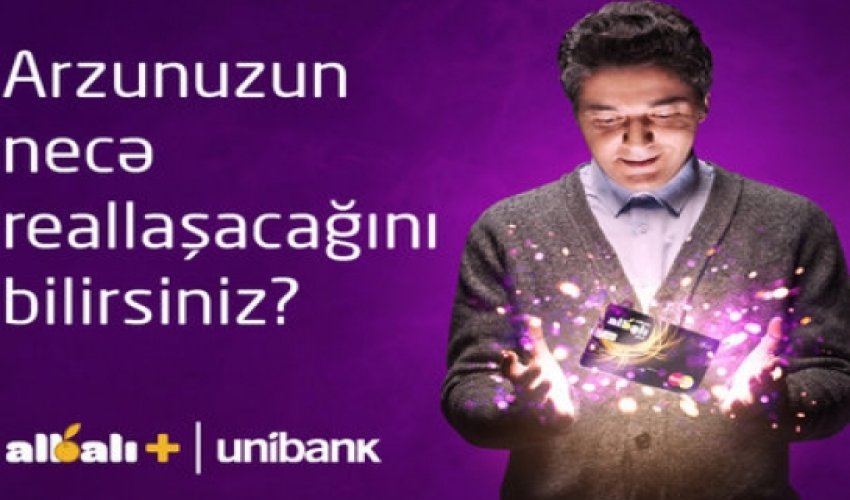 ALBALI PLUS - arzularınızı reallaşdıran kart ALBALI PLUS - arzularınızı reallaşdıran kart