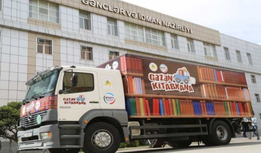 “Gəzən kitabxana” daha 15 rayona səfər edəcək