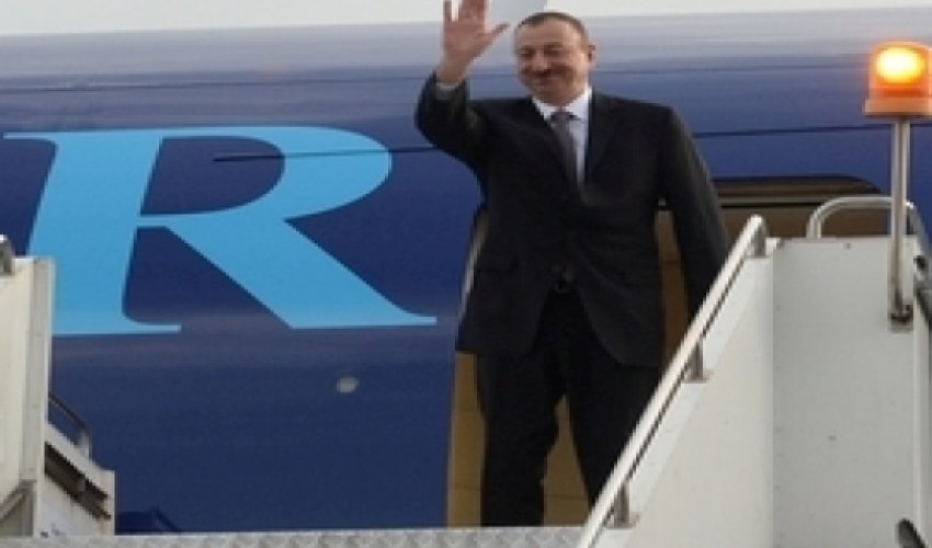 İlham Əliyevin Gürcüstan səfəri başa çatdı