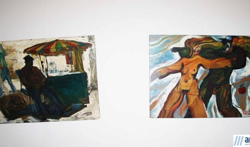 Baku Creative Center hosts exhibition of paintings by Anatoliy Buzayev PHOTO