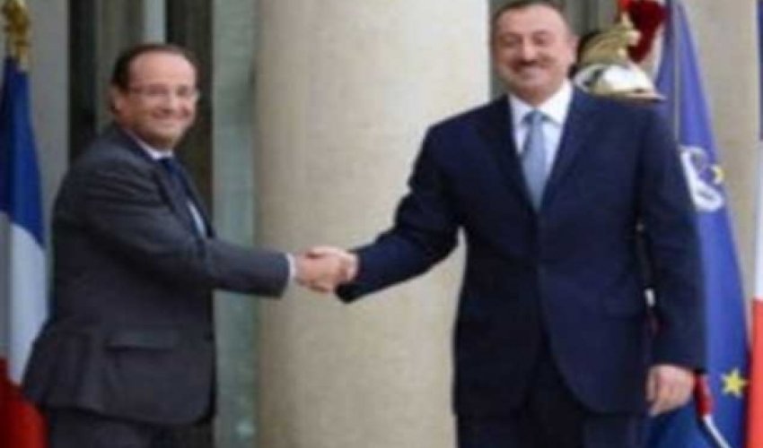 Azərbaycan və Fransa prezidentlərinin təkbətək görüşü olub