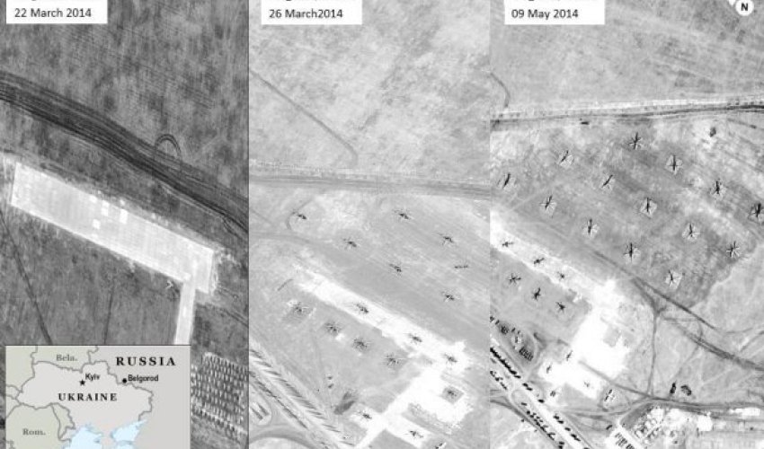 ABŞ Putinin yalan danışdığını fotolarla sübut etdi - FOTOLAR