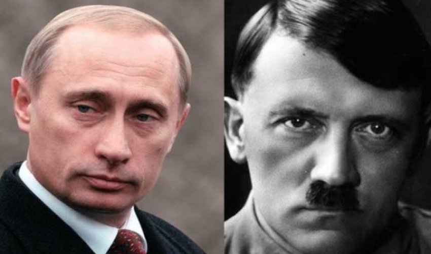 Putin Hitlerə bənzədildi