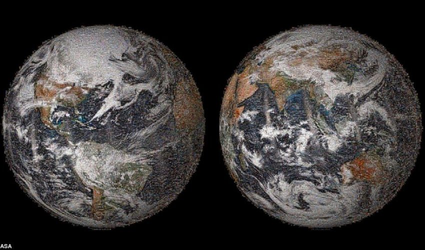 Nasa reveals incredible interactive 3.2 gigapixel 'global selfie' - PHOTO+VIDEO Nasa reveals incredible interactive 3.2 gigapixel 'global selfie' - PHOTO+VIDEO