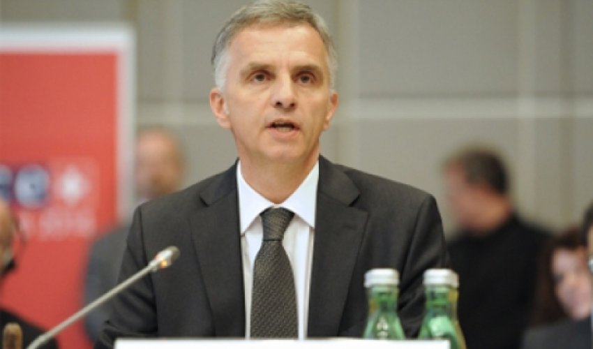 İsveçrə prezidenti Azərbaycana gəlib