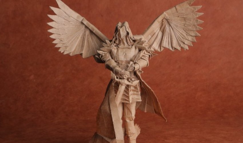 Astonishing origami exhibit displays dance of art and science - PHOTO