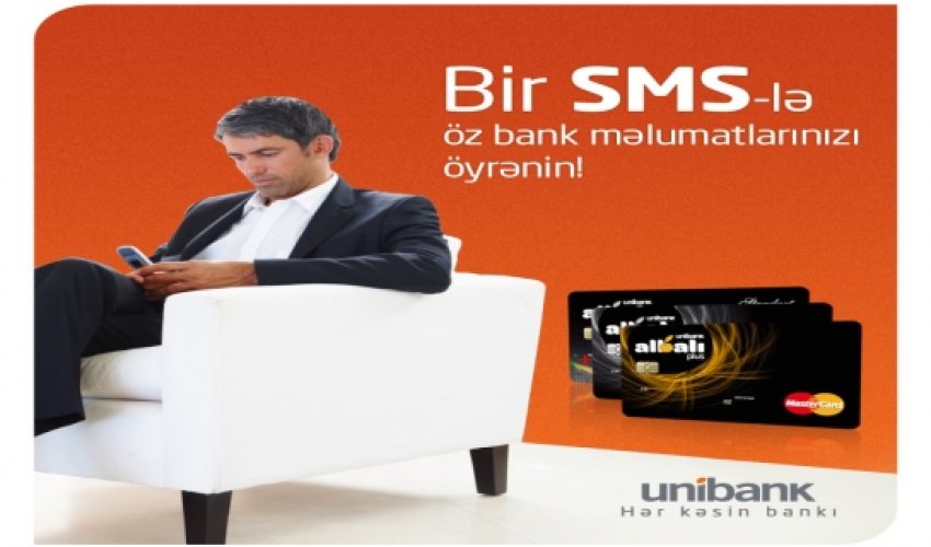 Bir SMS-lə bank cibinizdə Bir SMS-lə bank cibinizdə