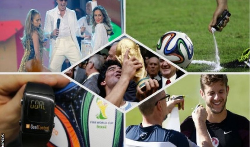 World Cup 2014: GLT, vanishing spray, Caxirola & Brazucas