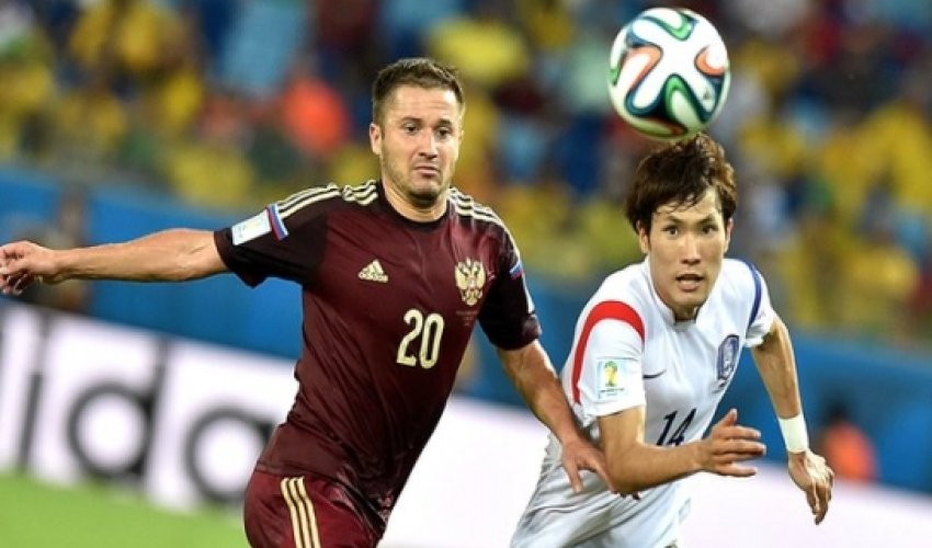 Russia 1 - 1 South Korea