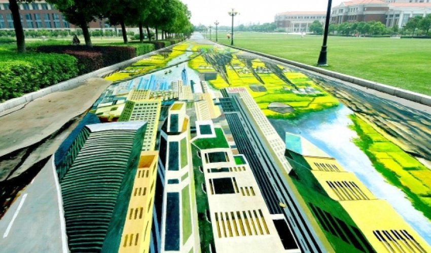 Now that's what we call street art! - PHOTO