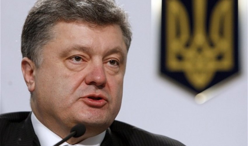 Poroşenko atəşkəs vədi verdi