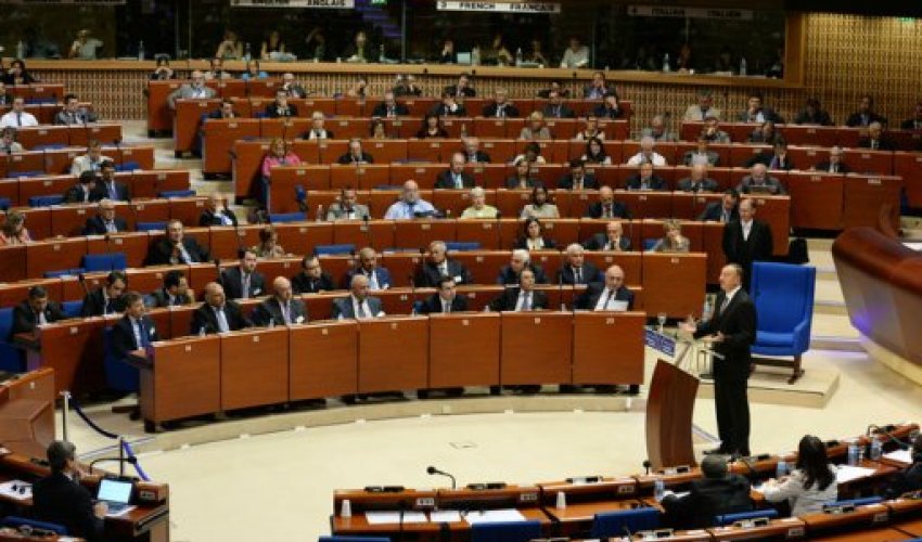 İlham Əliyevlə AŞPA-da sual-cavab - FOTOLAR (Tam mətn)