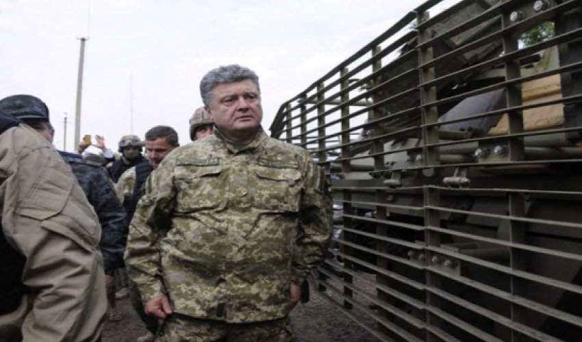 Poroşenko atəşkəsi iyunun 30-dək uzatdı