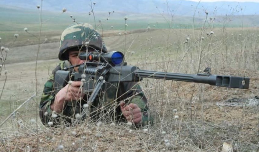 Armenians intensively fire on Alibeyli village of Tovuz region Armenians intensively fire on Alibeyli village of Tovuz region
