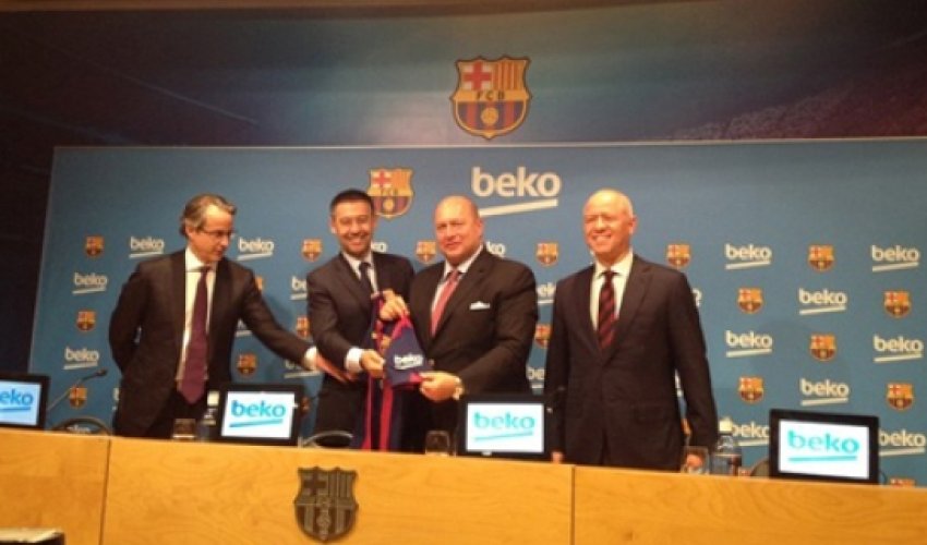 “Beko” “Barselona” nın sponsoru oldu