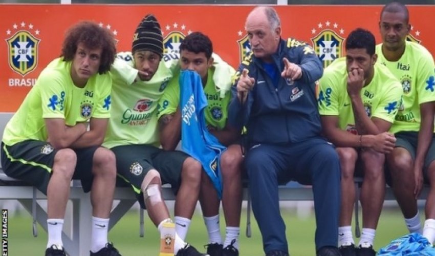 Luiz Felipe Scolari: Brazil have 'one hand on the World Cup'