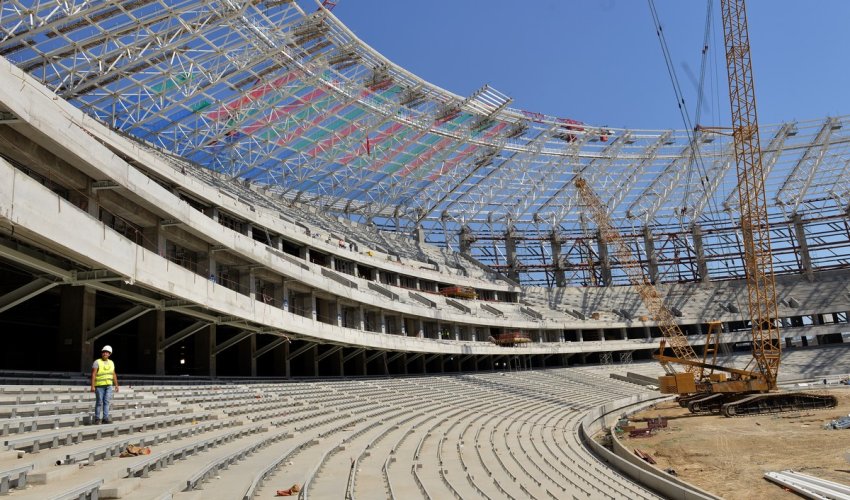 Möhtəşəm tikili: Baki Olimpiya Stadionu - FOTOLAR Möhtəşəm tikili: Baki Olimpiya Stadionu - FOTOLAR