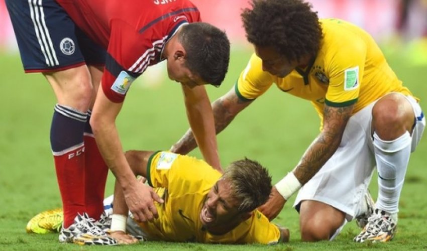 Brazil's Neymar makes wheelchair claim