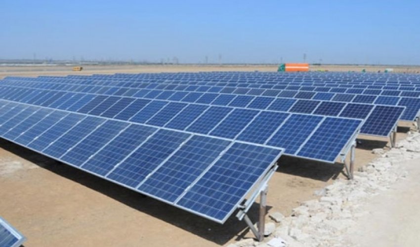 Suraxanı Günəş Elektrik Stansiyasının açılışı olub