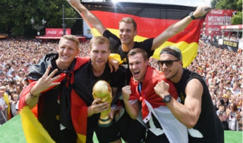 Almanlar Dünya Kubokunu zədələdilər