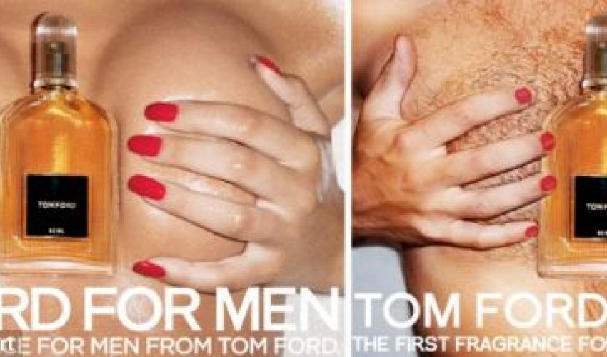 Images show female models in campaigns replaced with men - PHOTO