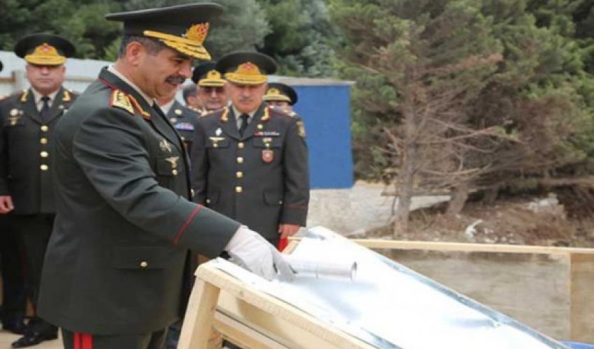 Silahlı Qüvvələrinin Baş Qərargahı üçün yeni binanın təməli qoyulub