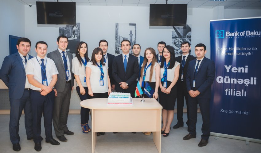 “Bank of Baku”-nun daha bir filialı: bütün Günəşli sakinlərinin xidmətində! “Bank of Baku”-nun daha bir filialı: bütün Günəşli sakinlərinin xidmətində!