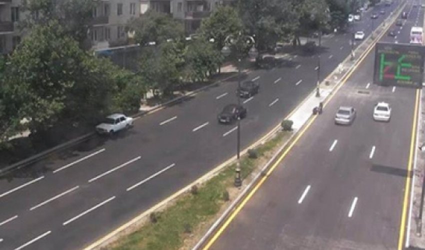 Bakıda yeni yol salınır - VİDEO