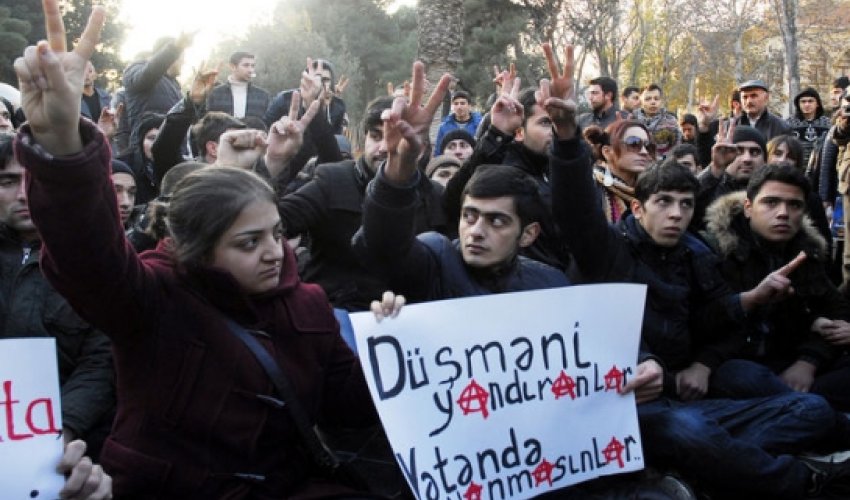 Couple hospitalized after self-immolation outside Aliyev's office Couple hospitalized after self-immolation outside Aliyev's office