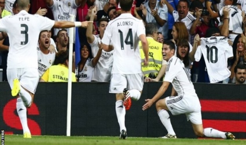 Rodriguez scores as Real held by Atletico