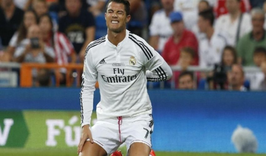 Ronaldo 'suffered leg injury' in Super Cup