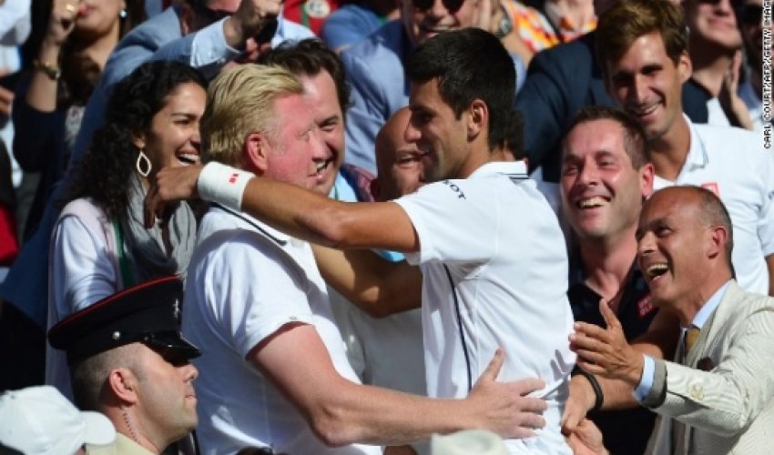 Novak Djokovic backlash 'all part of being Boris Becker'